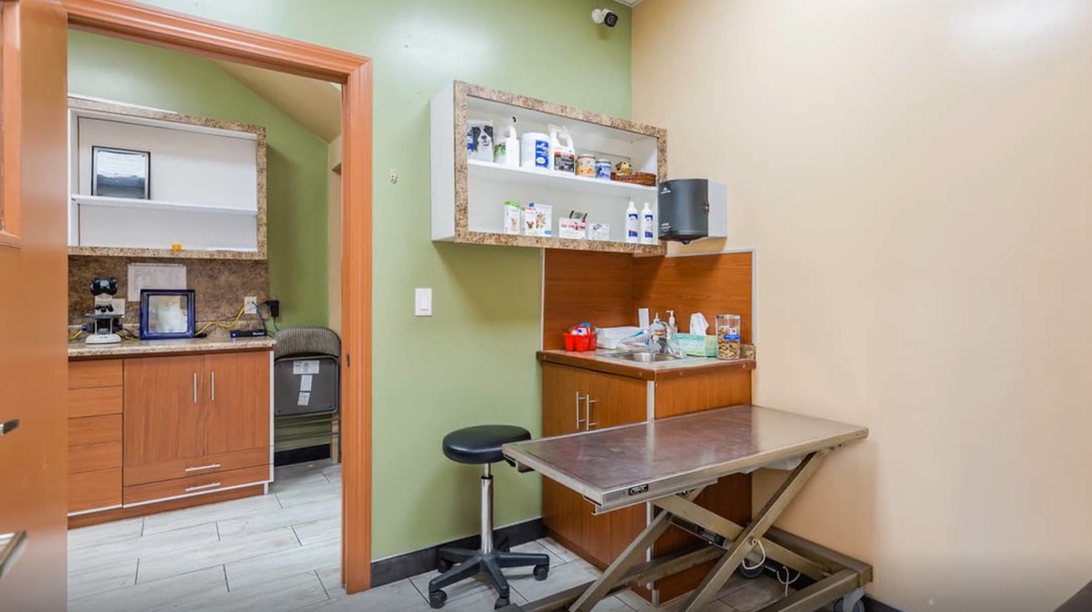 South Bay Veterinary Hospital Exam Room