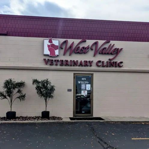 Exterior of West Valley Veterinary Clinic