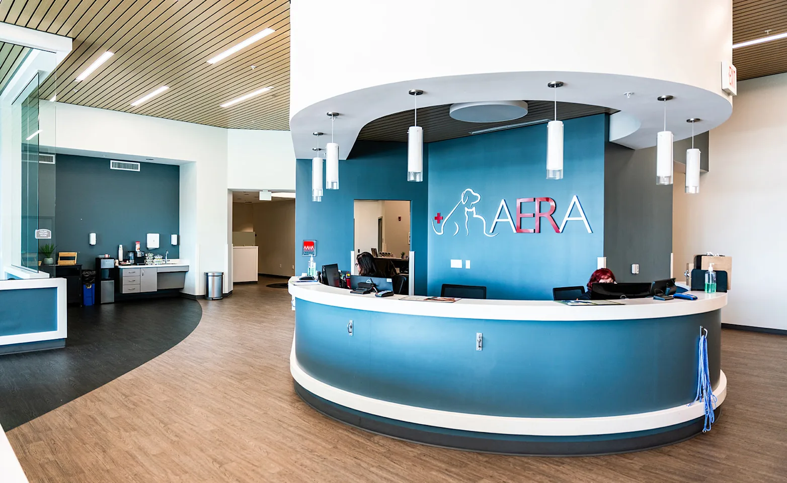 Front Desk at Animal Emergency & Referral Associates Front Desk at Animal Emergency & Referral Associates