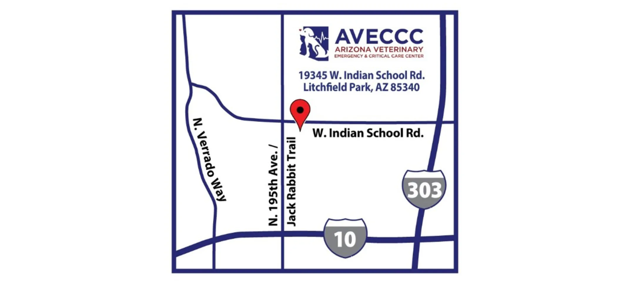 Buckeye Map - Line Drawing