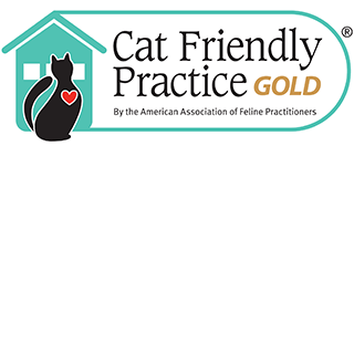 Cat Friendly Practice Gold Logo