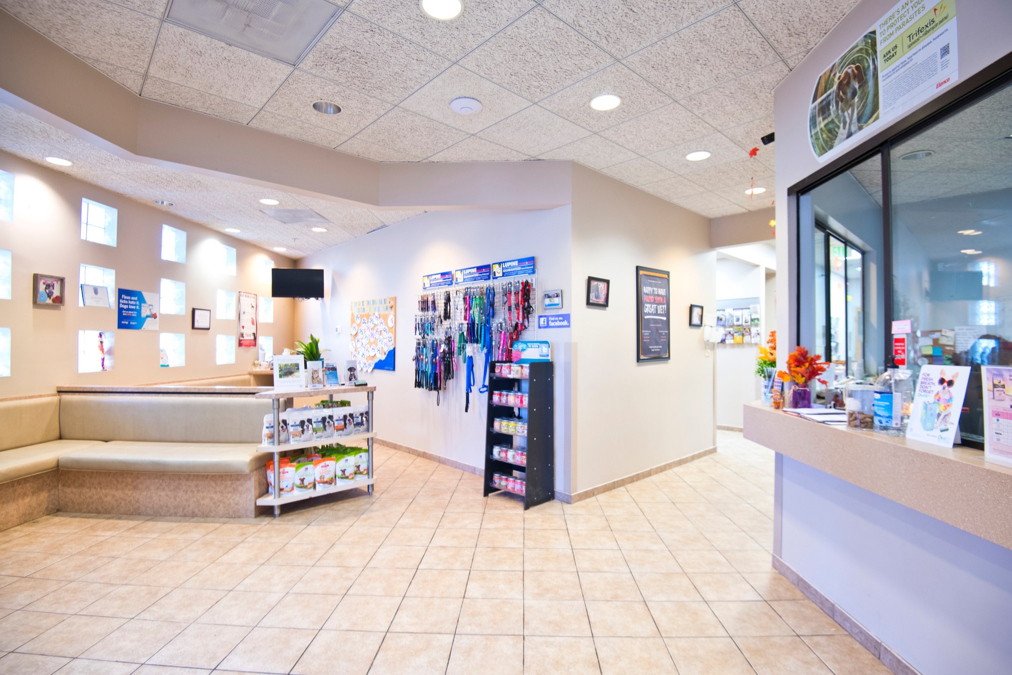 Animal Hospital at Vista Lakes Lobby