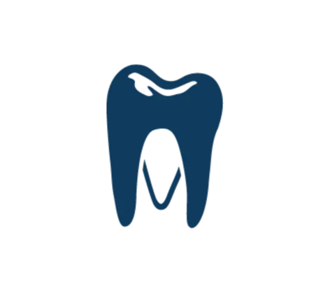 Navy tooth icon Navy tooth icon