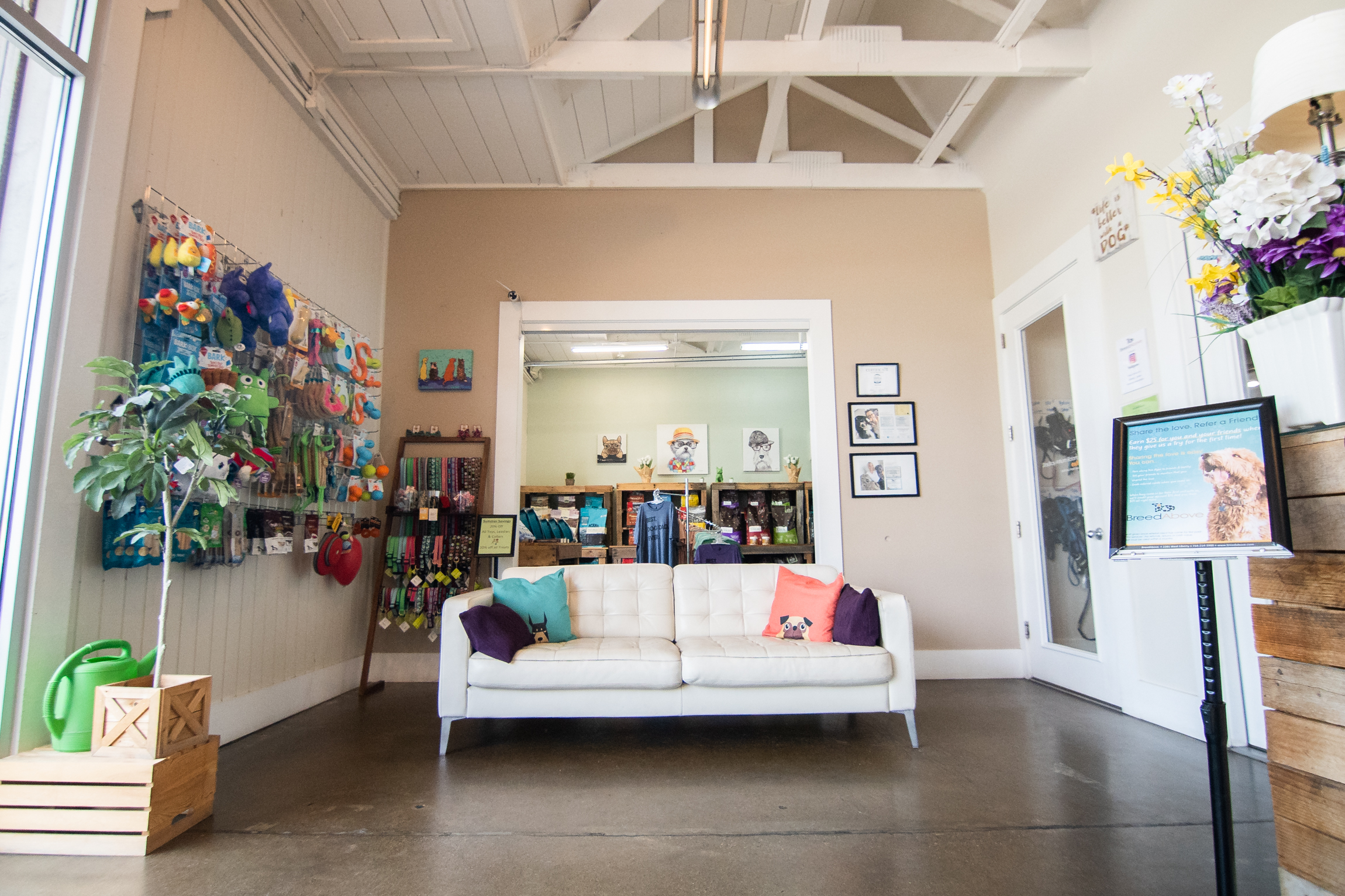 Breed Above Lobby Chair