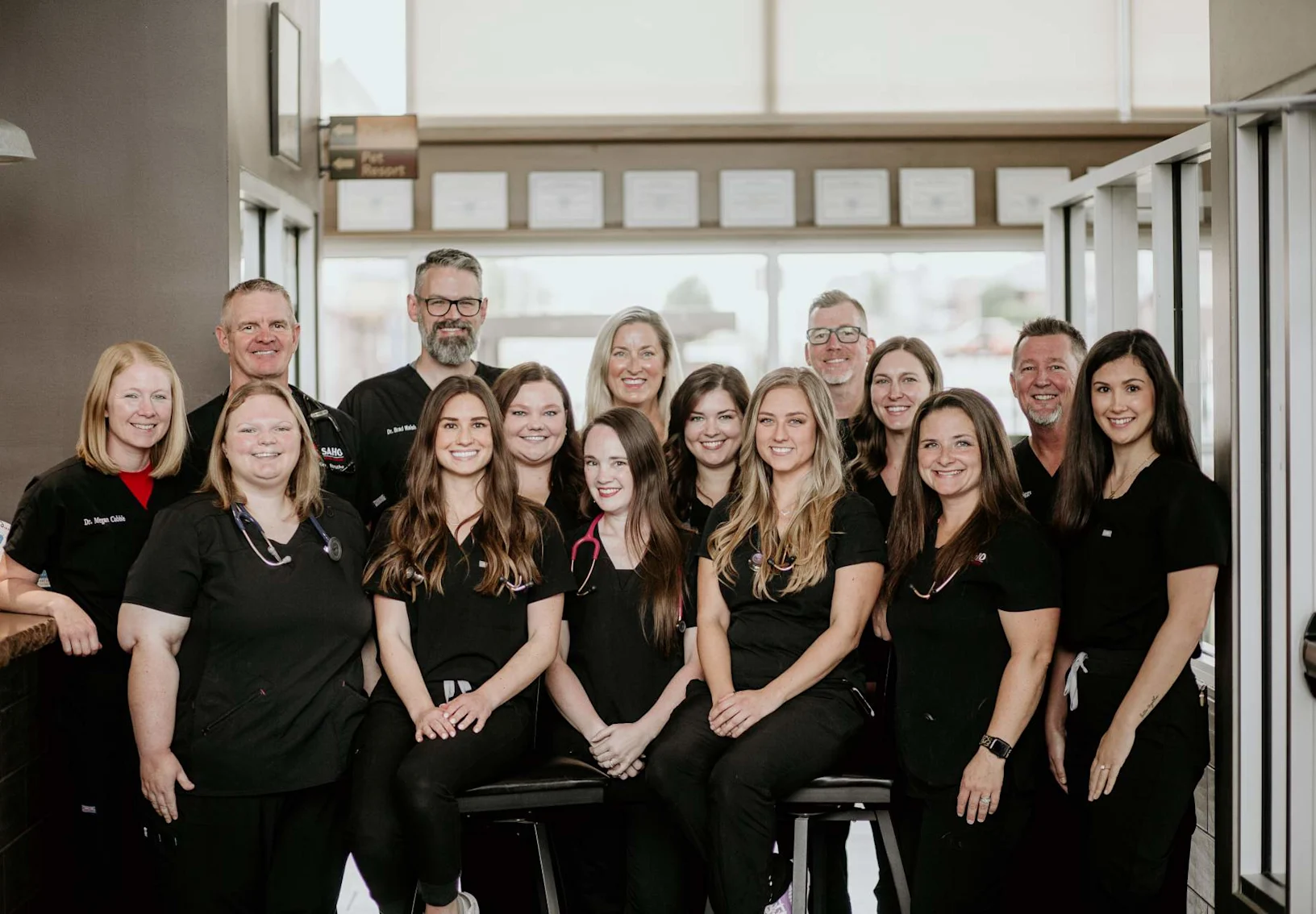 A group photo of SAHO Owasso Veterinarians A group photo of SAHO Owasso Veterinarians