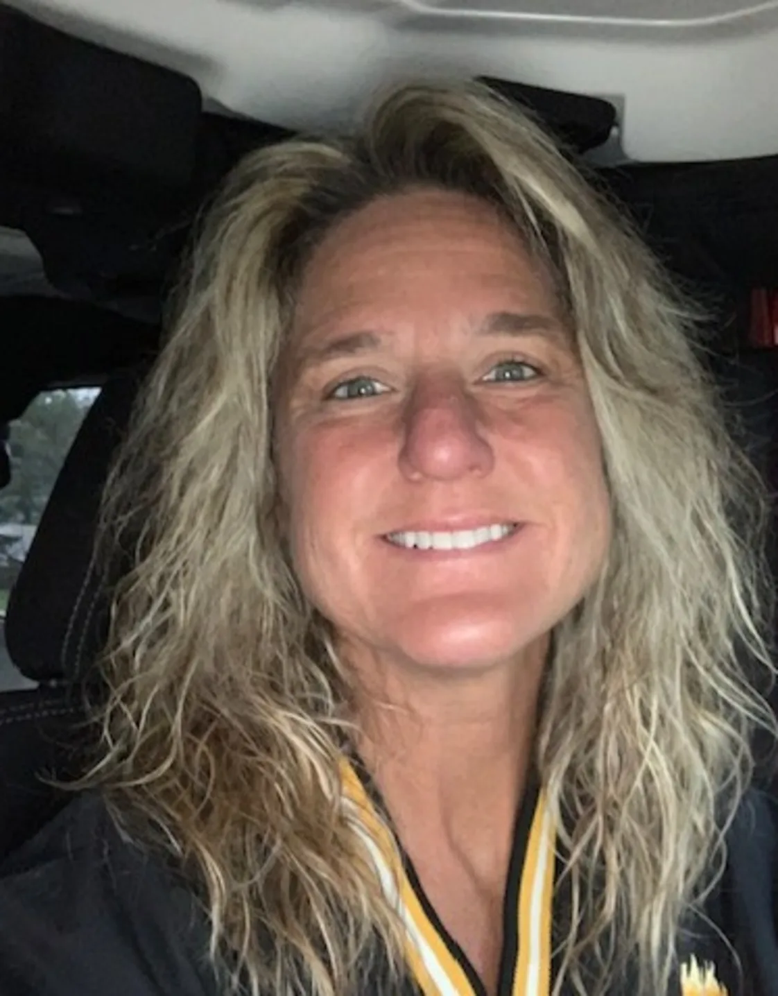 Jennifer smiling for the camera. Jennifer smiling for the camera.