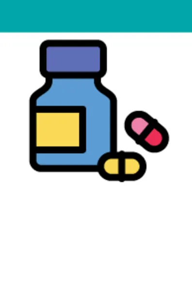 Medicine bottles icon