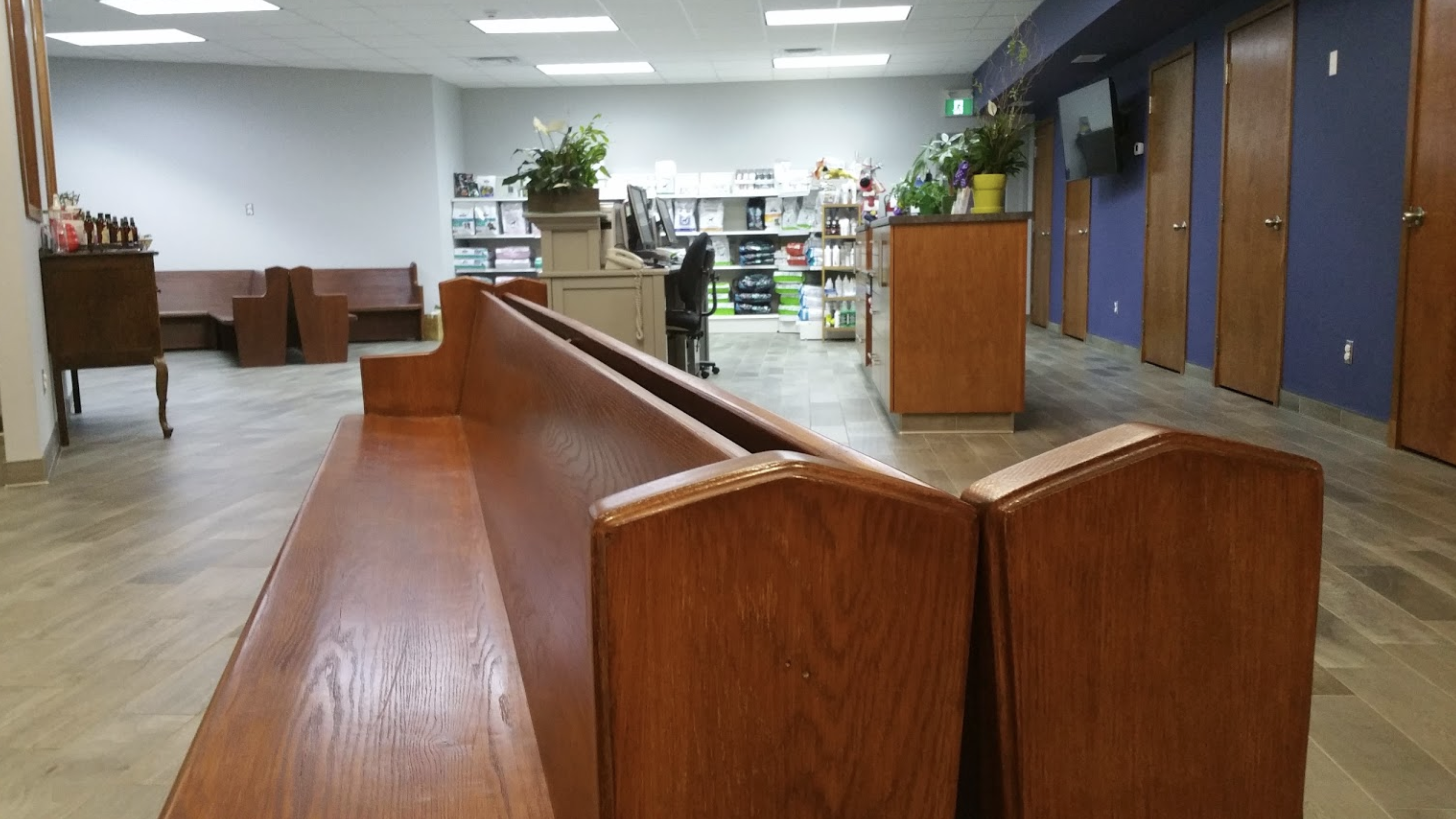 Lobby and waiting room