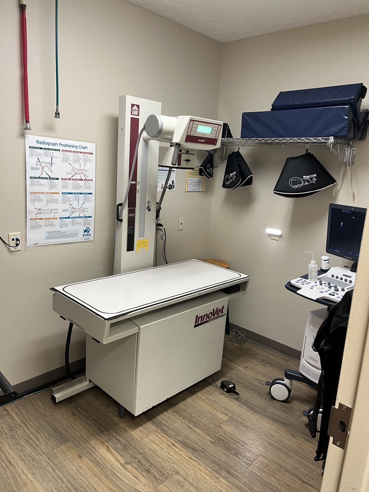Radiology and ultrasound room