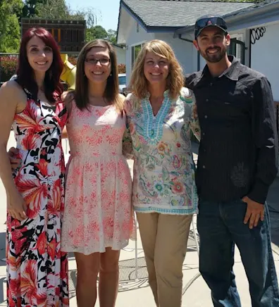 Deann Graham and his family Deann Graham and his family