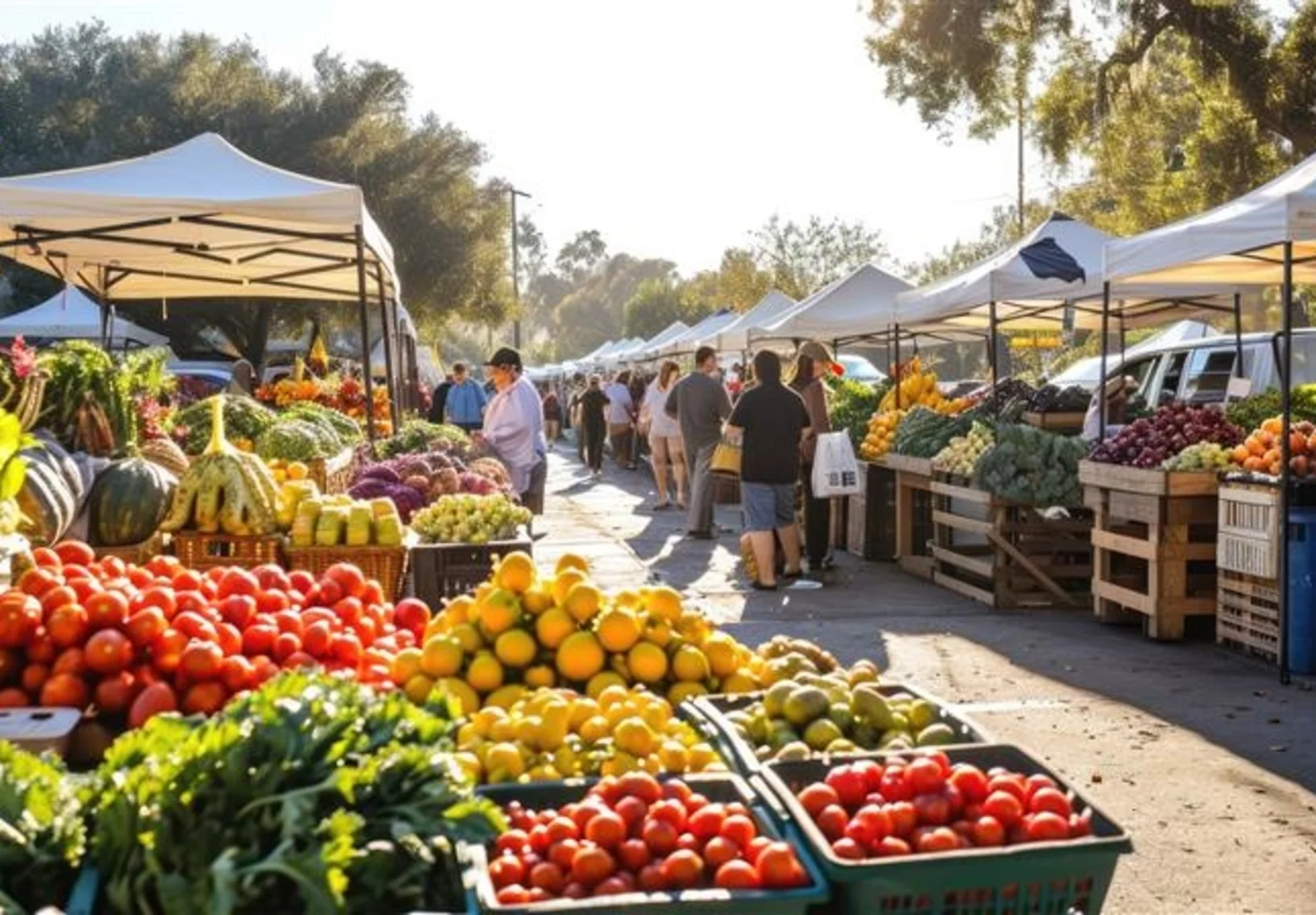 Farmer's market stand Farmer's market stand