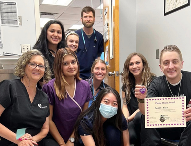 Emergency Care Staff at Pender Veterinary Centre