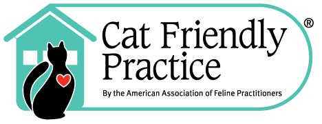 Logo for Cat Friendly Practice by the American Association of Feline Practitioners
