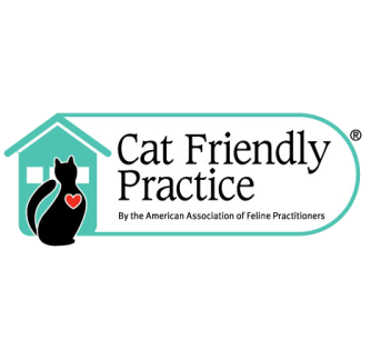 Logo for Cat Friendly Practice by the American Association of Feline Practitioners
