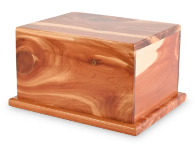 Cedar Memorial Urn image by Animal Memorial Service Cedar Memorial Urn image by Animal Memorial Service