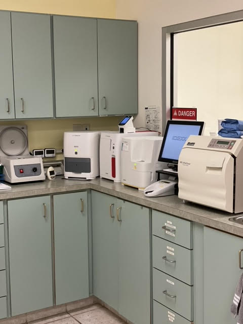 Laboratory at Cat Clinic of Greensboro