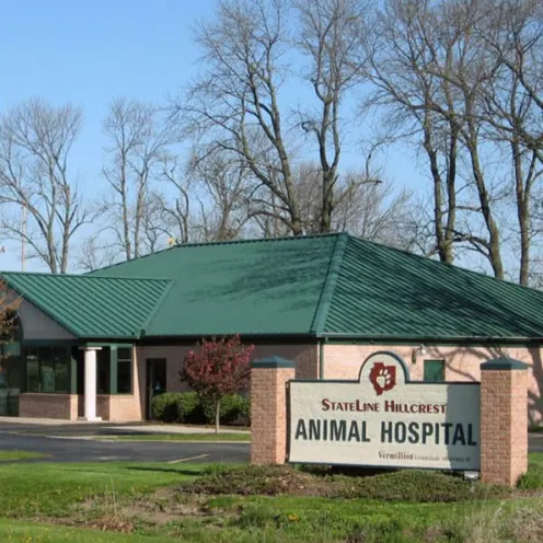 Stateline Hillcrest Small Animal Hospital Entry Sign