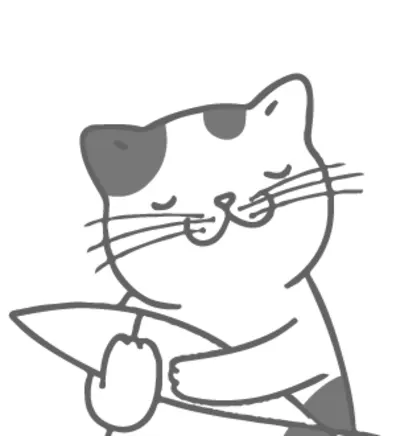 Cat hugging a fish. Cat hugging a fish.