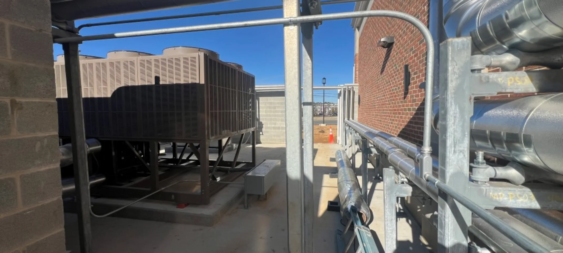 Virginia Veterinary Centers Pipe Exterior  Virginia Veterinary Centers Pipe Exterior