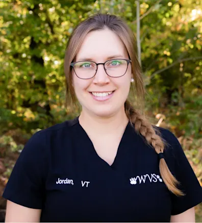 Jordan Giroux in her scrubs Jordan Giroux in her scrubs