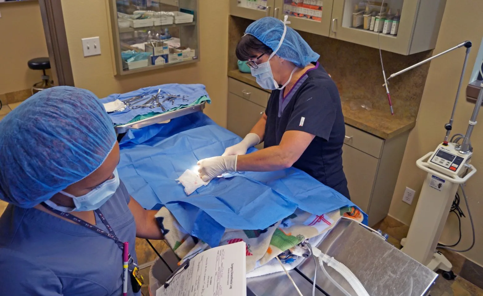 Prepping for surgery Prepping for surgery