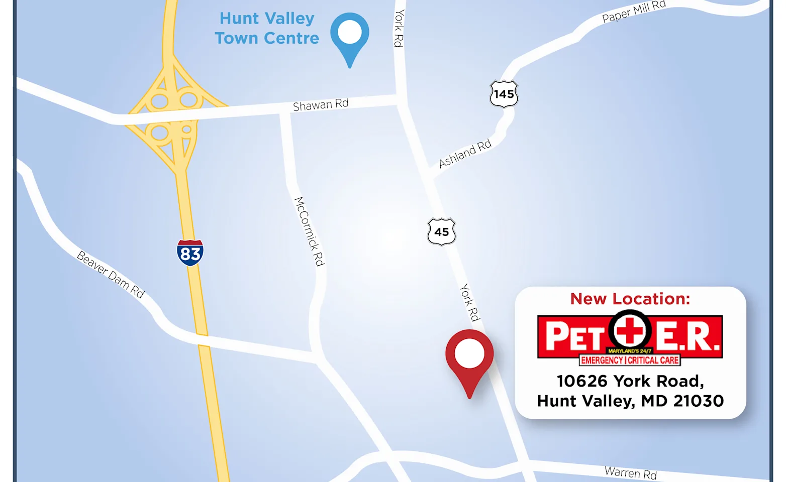 Hunt Valley Graphic Map Hunt Valley Graphic Map