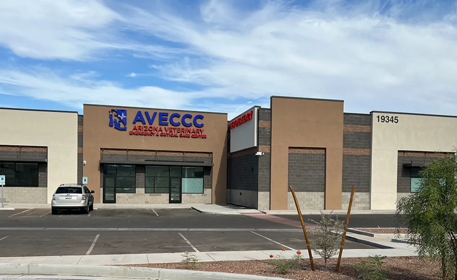 The outside of the AVECCC Buckeye building.