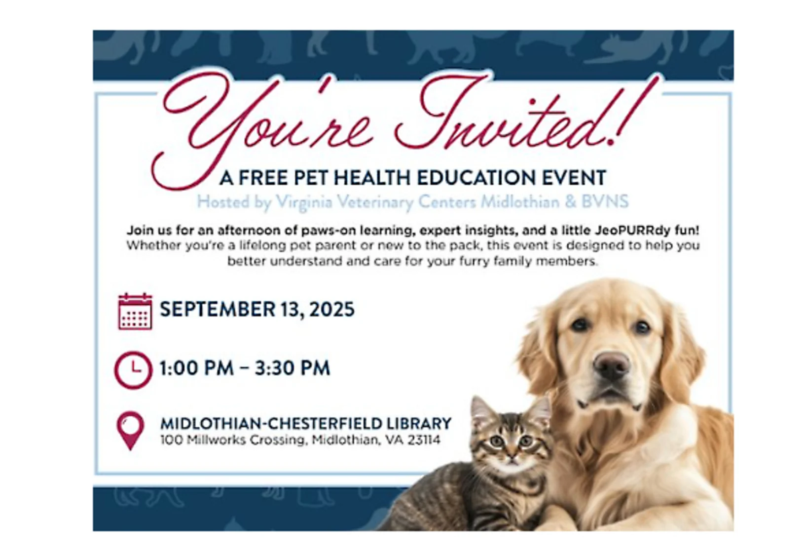 Midlothian Event Poster Midlothian Event Poster