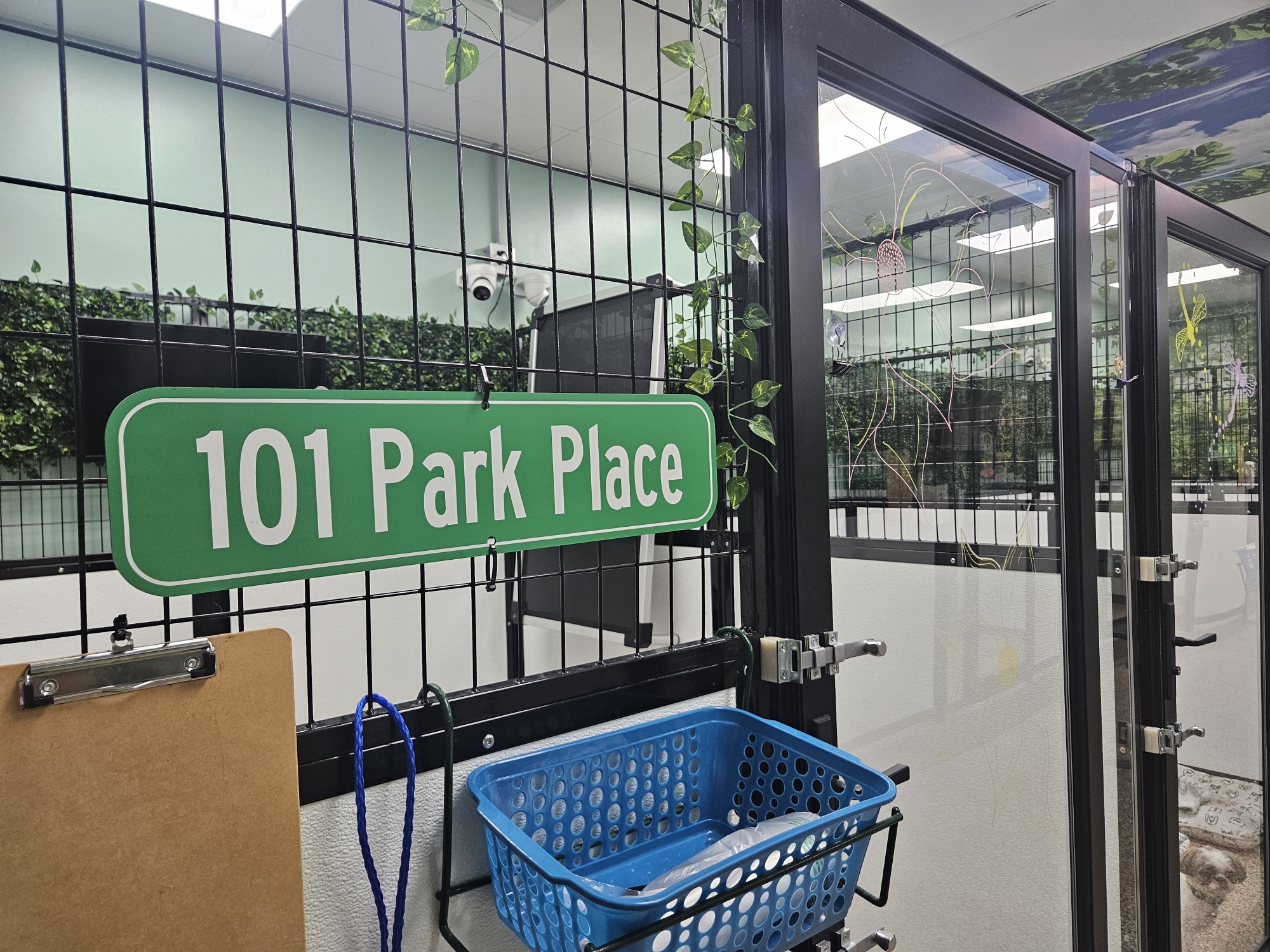 Park Place Kennel Sign