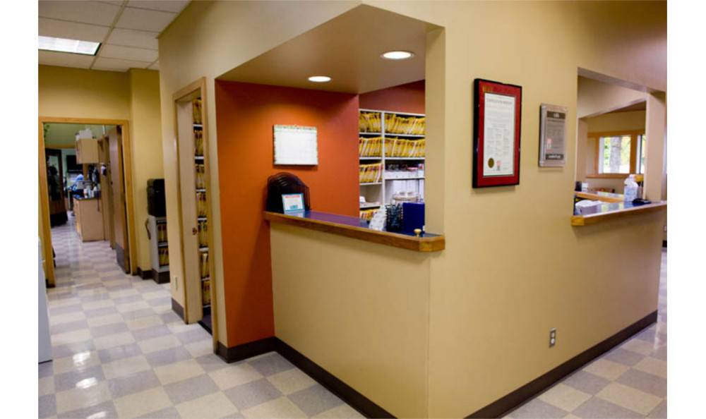 Kitsap Veterinary Hospital Reception