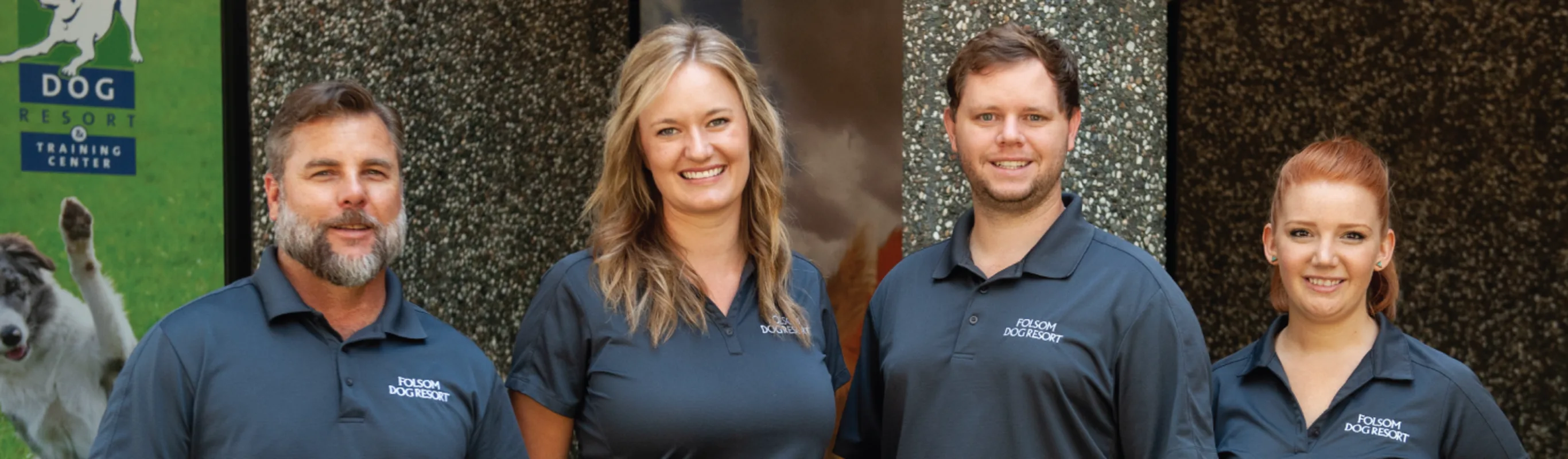 Group of staff from Folsom Dog Resort & Training Center Group of staff from Folsom Dog Resort & Training Center