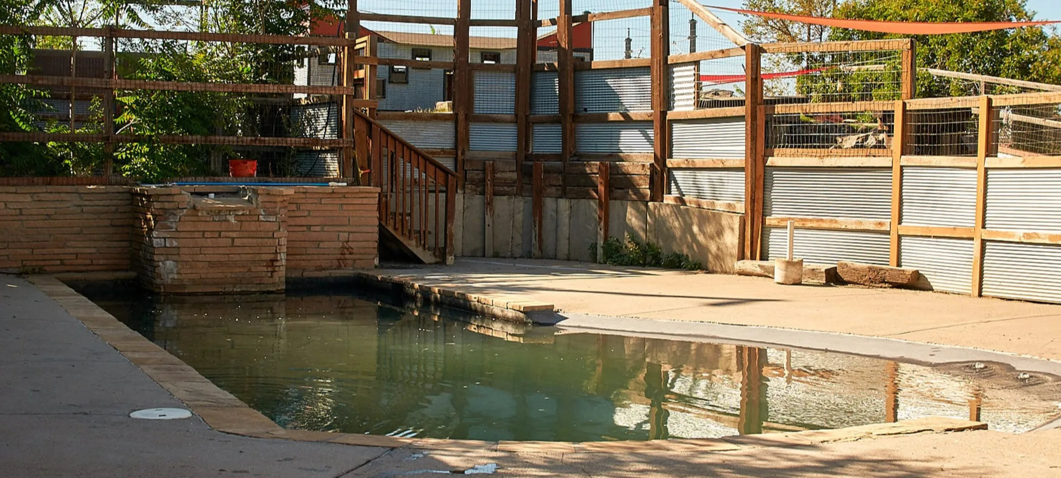 Pool outside area Pool outside area