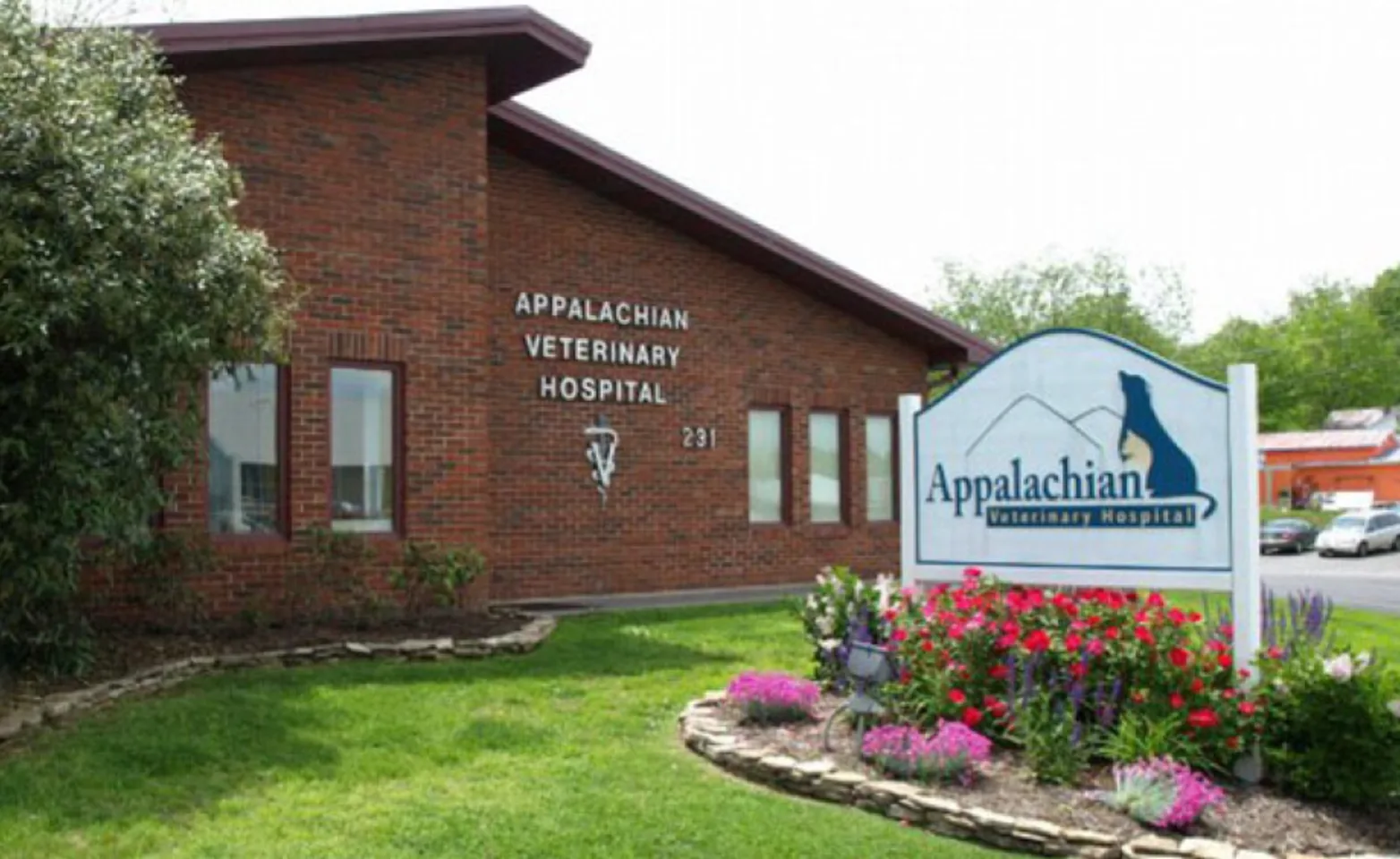 Exterior of Appalachian Veterinary Hospital