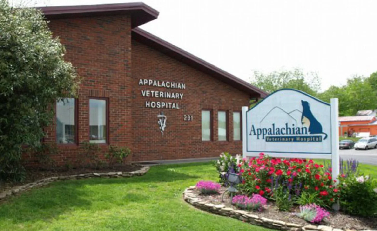 Exterior of Appalachian Veterinary Hospital Exterior of Appalachian Veterinary Hospital