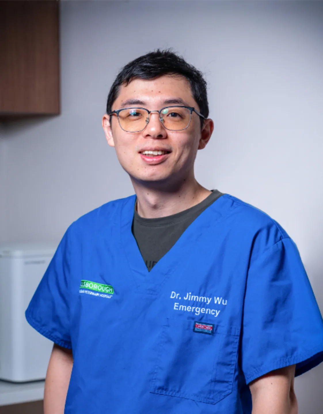 Jimmy Wu Smiling in front of the camera Jimmy Wu Smiling in front of the camera