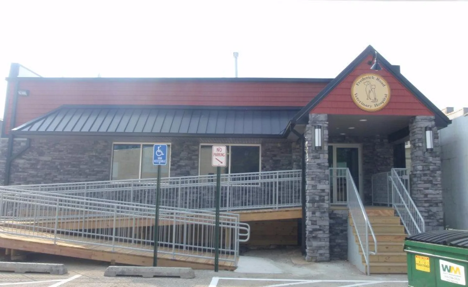 Front Exterior of Frederick Road Veterinary Hospital Front Exterior of Frederick Road Veterinary Hospital