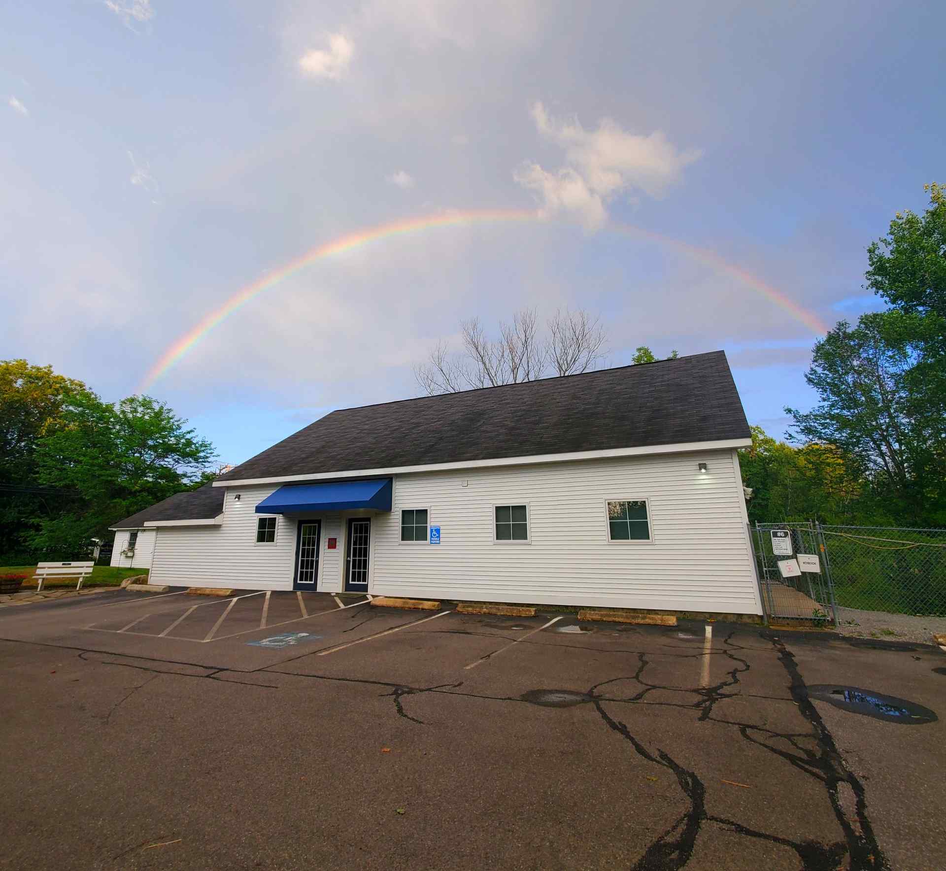 Outside view of Weare Animal Hospital