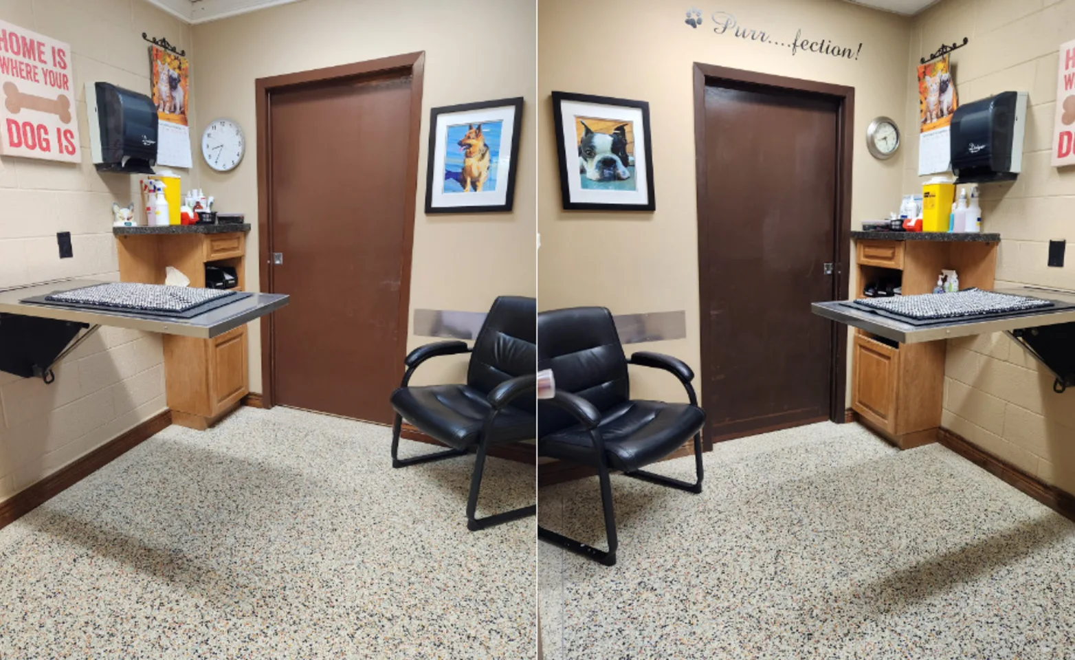 Exam Rooms at Mount Brydges Animal Clinic