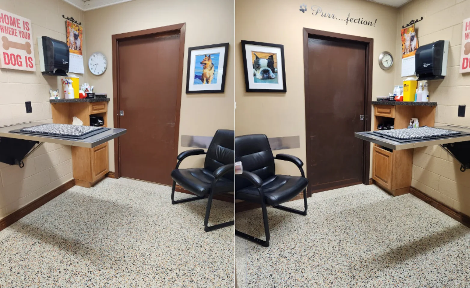 Exam Rooms at Mount Brydges Animal Clinic Exam Rooms at Mount Brydges Animal Clinic