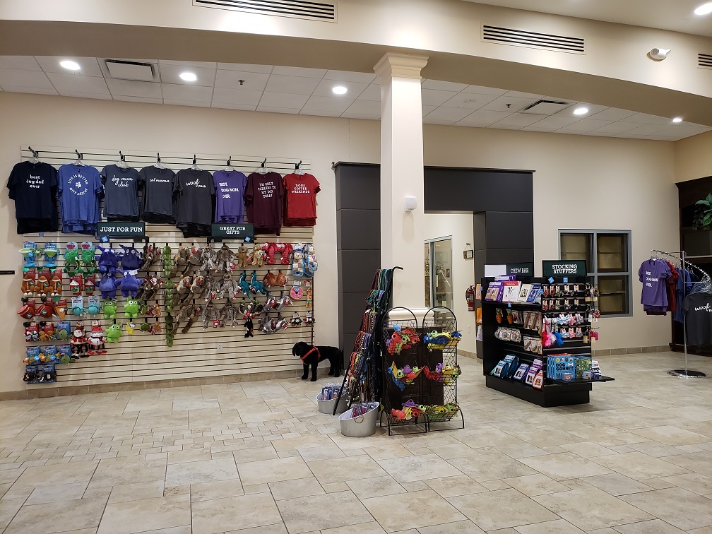The Barkley Pet Hotel & Day Spa's Display store