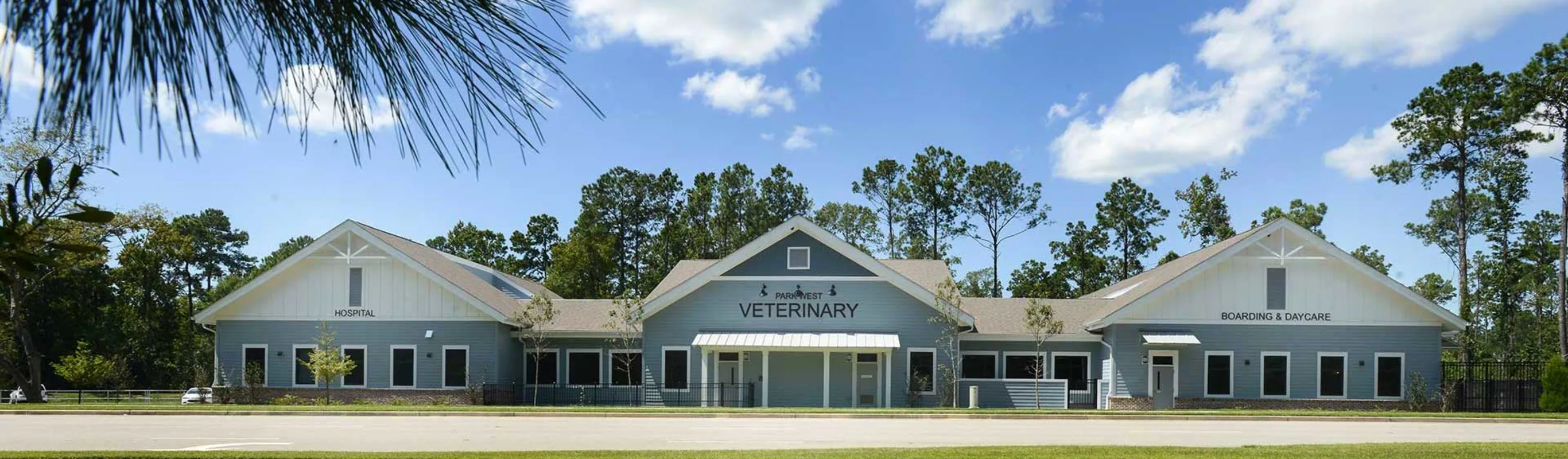 Front exterior image of Park West Veterinary Associates building Front exterior image of Park West Veterinary Associates building