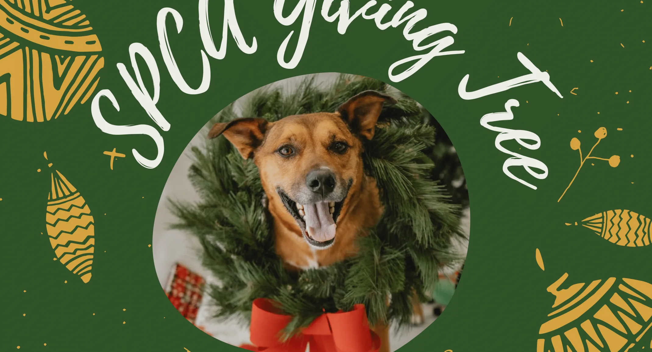 SPCA Holiday Giving Tree Poster SPCA Holiday Giving Tree Poster