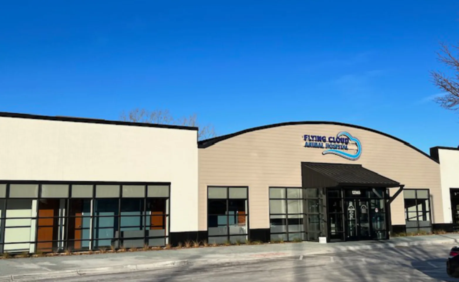 Flying Cloud Animal Hospital Exterior Building Flying Cloud Animal Hospital Exterior Building