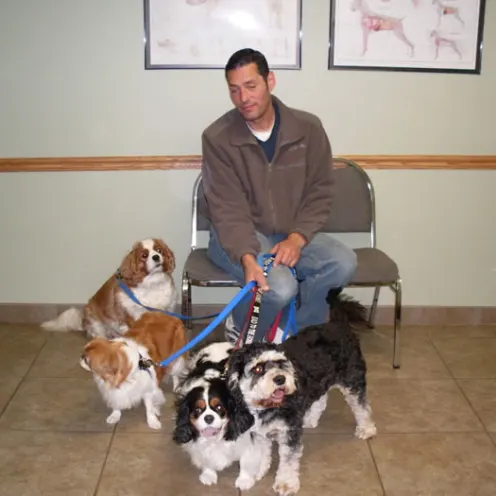 Brightwood Animal Hospital Client and Their Pets