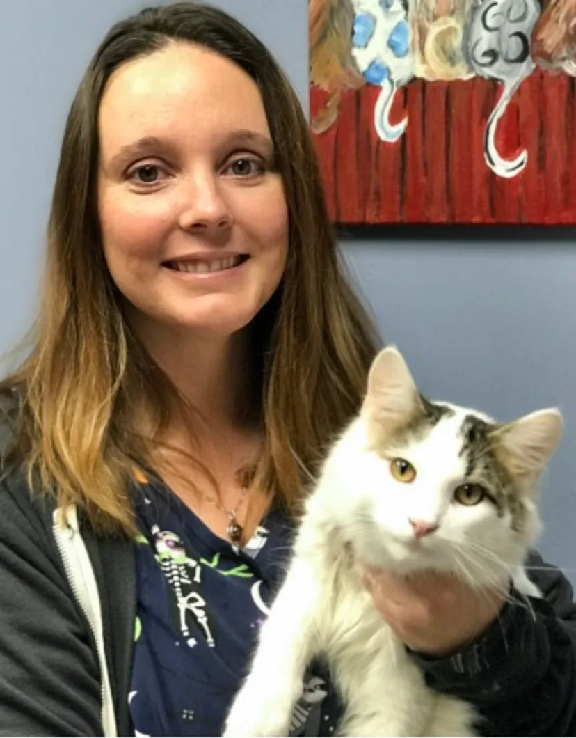 Alaina Olson, certified veterinary assistant and pound adoption coordinator