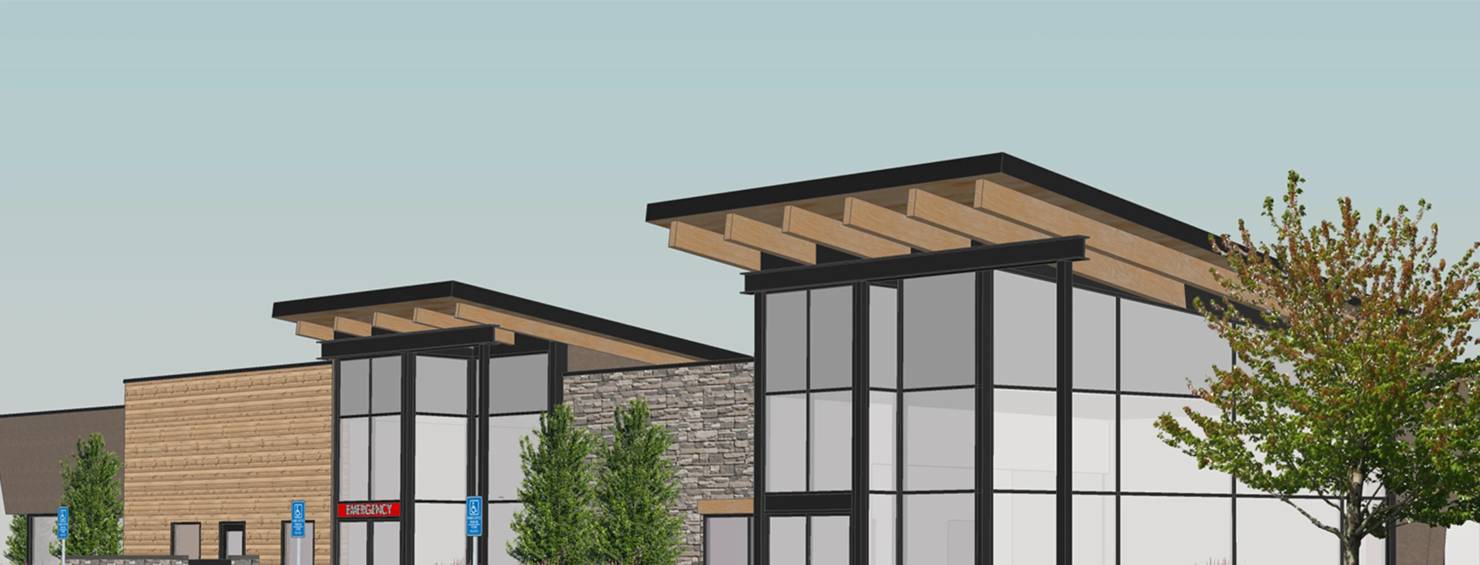 Carson Valley Veterinary Hospital new building rendering