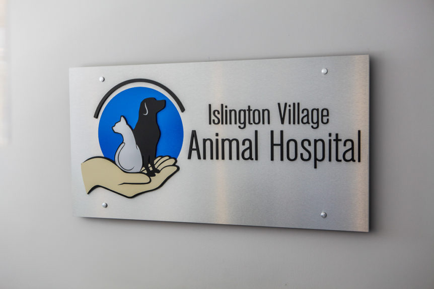 Islington Village Animal Hospital Sign