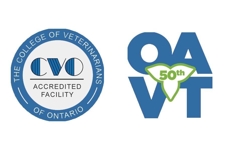 ontario association of veterinary technicians Logo and College of Veterinarians Ontario Logo