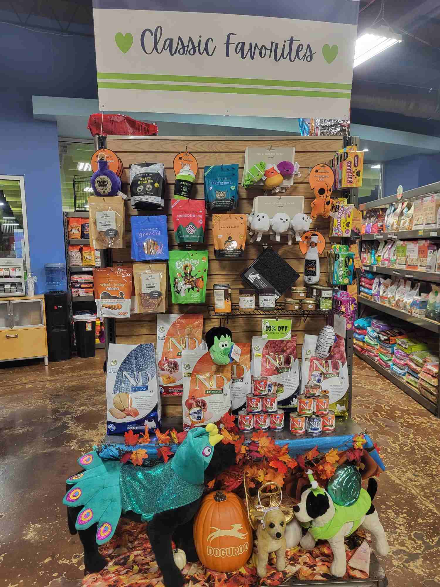 Classic Favorites with toys and treats 