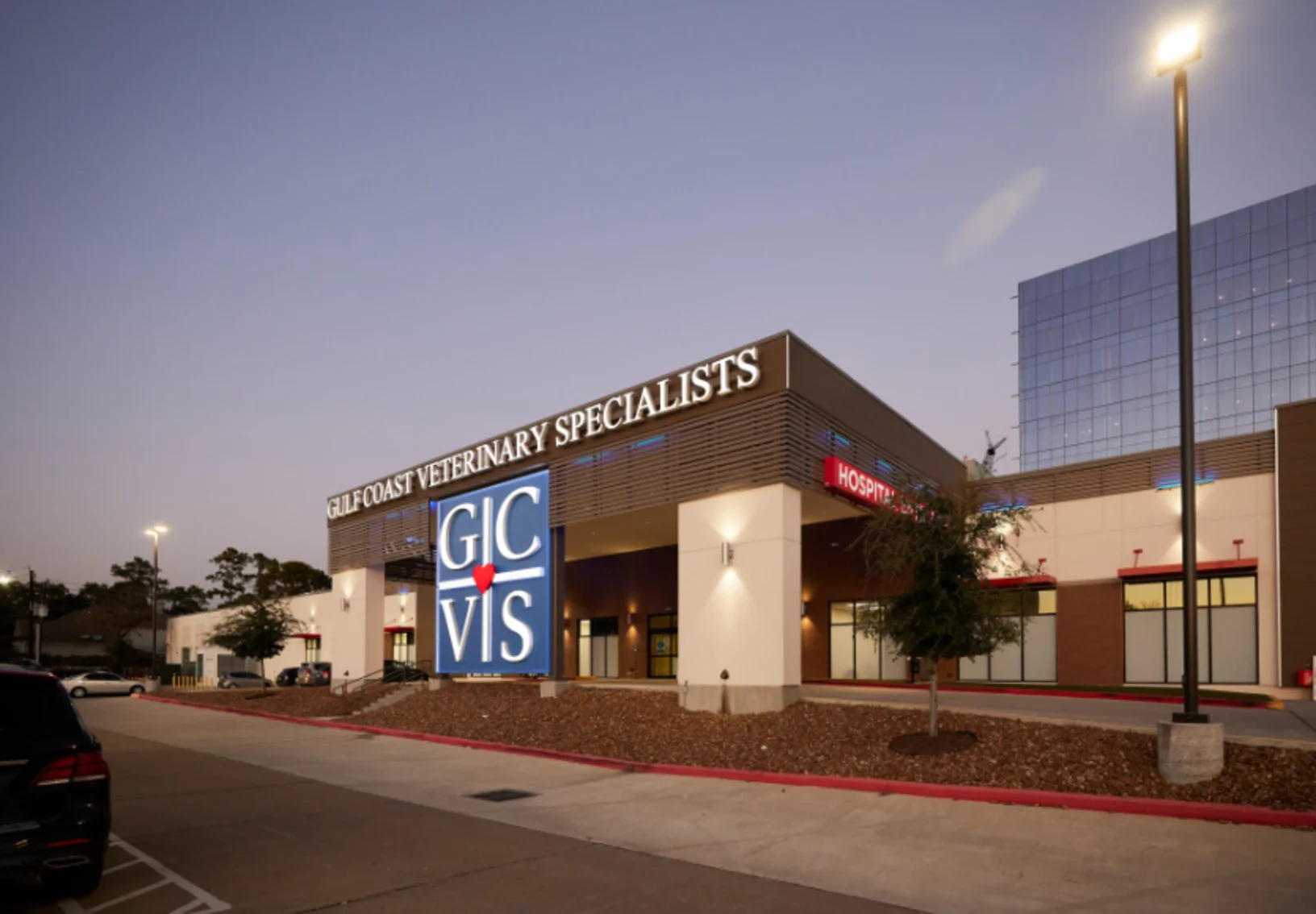Exterior Shot of Gulf Coast Veterinary Hospital Exterior Shot of Gulf Coast Veterinary Hospital